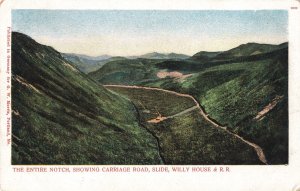 c.1898 Private Mailing Card Carriage Road Willy House & Railroad 2R4-370 