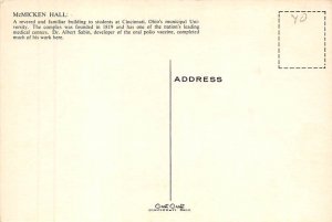 Mcmicken Hall, Cincinnati, Ohio 