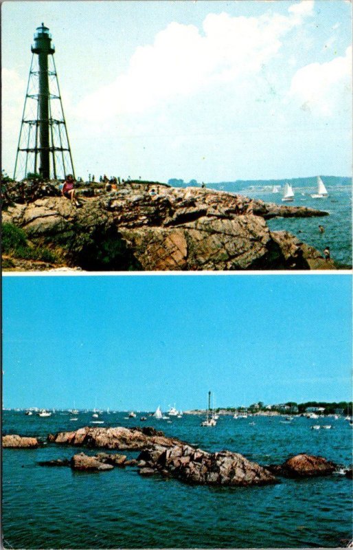 Lighthouses Marblehead Lighthouse Marblehead Massachusetts 1973