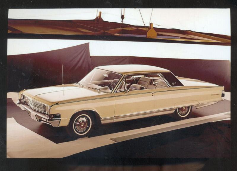 1965 CHRYSLER NEWPORT CAR DEALER ADVERTISING POSTCARD '65 MOPAR