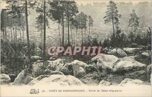 Postcard Old Forest of Fontainebleau Desert Entree Apremont