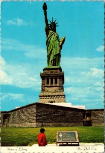 Statue of Liberty New York City NY Postcard PC21