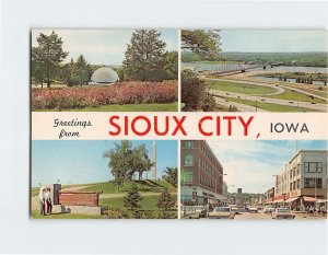 M-155895 Greetings from Sioux City Iowa USA