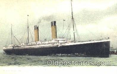 SS Oceanic Steamer Ship Unused 