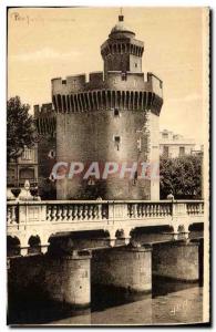 Old Postcard Perpignan La Cathedrale