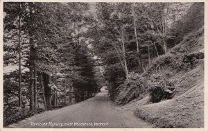 Postcard Plymouth Highway near Woodstock VT