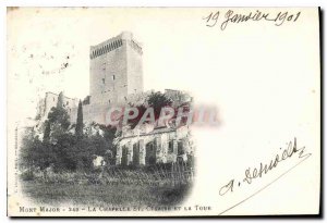 Postcard Old Mount Major Chapel St Cesaire and Tower