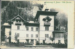 31884 VINTAGE POSTCARD AOSTA province - Gressoney-Saint-Jean: VILLA PECCOZ-