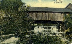 Wooden Bridge - Randolph, Vermont VT  