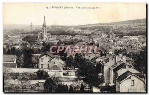 Old Postcard Epernay View Penoramique