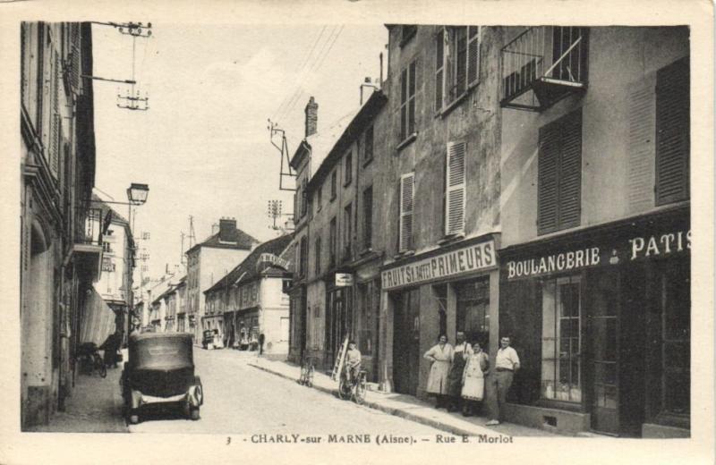 CPA CHARLY sur MARNE Rue E Morlot (152171)