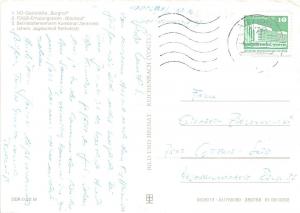 BG13087 car voiture gaststatte hotel burghof erholungsgebiet kyffhauser germany