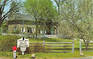 The Thompson-Neely House Washington Crossing State Park, Pennsylvania PA Post...