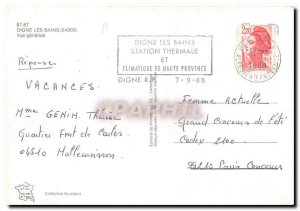 Modern Postcard Digne les Bains General View