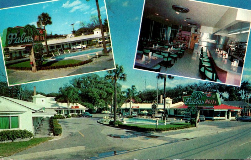 Florida St Augustine Palms Motel & Restaurant 1960