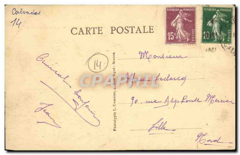 Old Postcard Dives sur Mer The Hotel de Ville