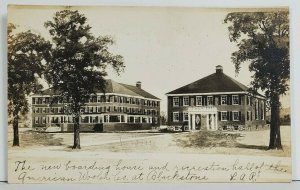 American Woolen Co Boarding House & Rec Hall Blackstone Rhode Island Postcard O3