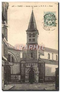 Paris - 16 - Church of Passy - Old Postcard