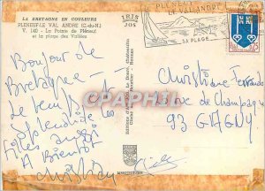 Postcard Modern Brittany Pleneuf Val Andre (C N) La Pointe Pleneuf and beach ...