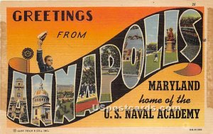 US Naval Academy in Annapolis, Maryland