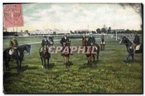 Old Postcard Horse Riding Equestrian