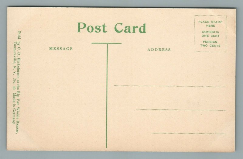 CATSKILLS MTS NY TYROLESE COTTAGE ELKA PARK ANTIQUE POSTCARD