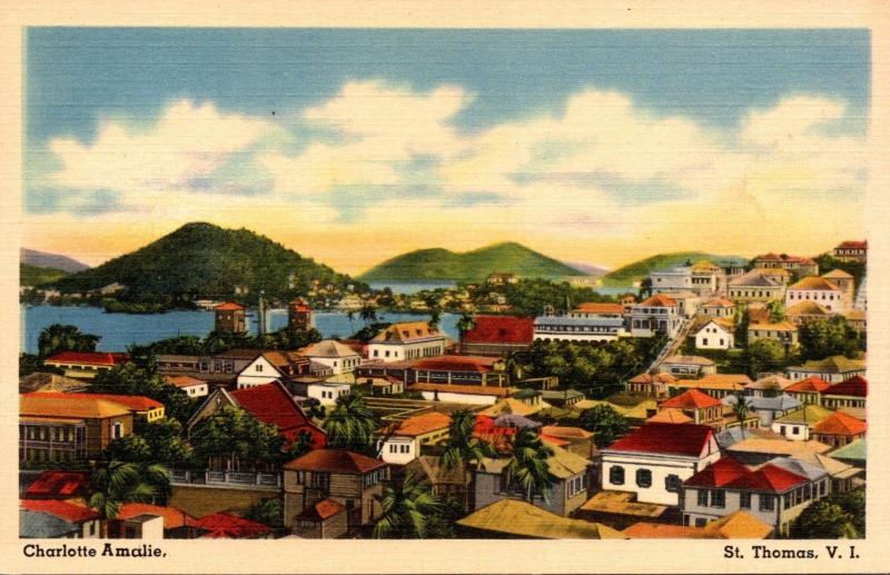 St Thomas Charlotte Amalie Panoramic View