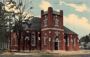 OLNEY, IL Illinois  CONGREGATIONAL CHURCH  Richland County   c1910's Postcard