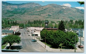 GRAND FORKS, B.C. British Columbia Canada ~ FIRST STREET Scene c1960s Postcard