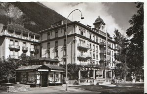 Switzerland Postcard - Interlaken - Hotel Schweizerhof - Hoheweg - Ref 19613A