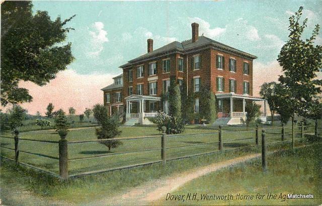 DOVER, NEW HAMPSHIRE Wentworth home for the Aged postcard Leighton 3888