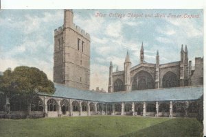Oxfordshire Postcard - New College Chapel and Bell Tower - Oxford - Ref TZ5553