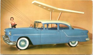 Advertising Postcard 1954 88 Oldsmobile Two-Door Sedan Lansing, Michigan
