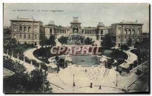 Old Postcard Marseille Paiais Longchamp