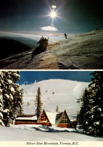 Canada British Columbia Vernon Silver Star Mountain Skier's Paradise Spl...