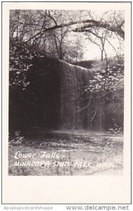 Lower Falls Minneopa State Park Minnesota Real Photo