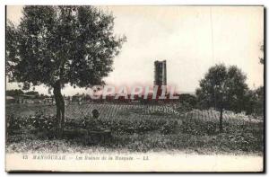 Old Postcard Ruins of Mansura Mosque