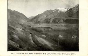 UT - At the Head of one of the Early Irrigation Canals