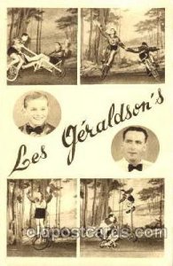 Les Geraldson's Cycling Asts, Unused light crease top right corner, very smal...