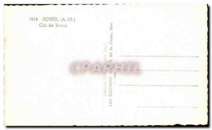 Postcard Old Sospel Col de Braus