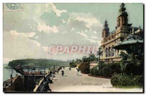 Monaco - Monte Carlo - Casino - Old Postcard