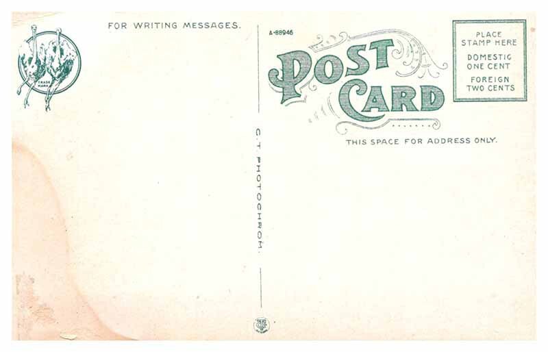 Postcard FARM SCENE Pasadena California CA AQ8887