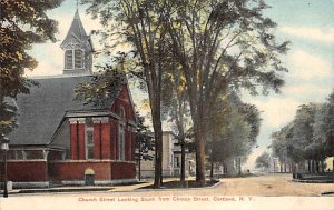 Church Street Cortland, New York NY s 