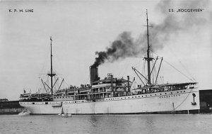 SS Roggeveen Printed Photo Royal Pocket Navigation Co. Ship 