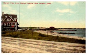 Connecticut  New London ,  Harbor View from Pequot Avenue