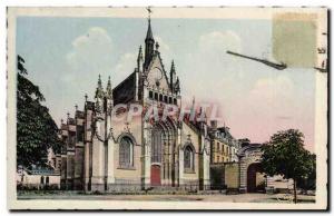 Thouars Old Postcard Holy Chapel HIGH castle Gabrielle de Bourbon wife of Lou...