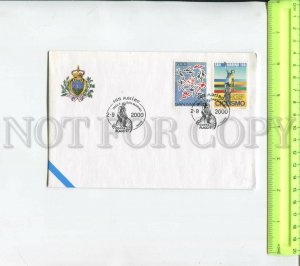 468358 SAN MARINO 2000 year cycling sport special cover