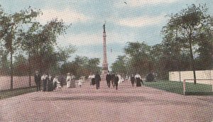 Postcard Washington Park Michigan City IN