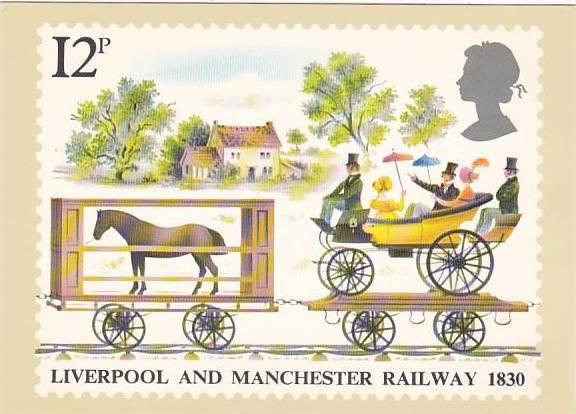 Stamps Liverpool & Manchester Railway 1830 House of Questa London England