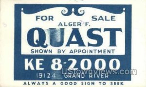 Alger F. Quast in Misc, Michigan